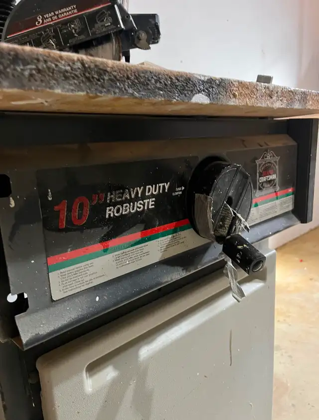 Craftsman Radial Saw - Photo 8