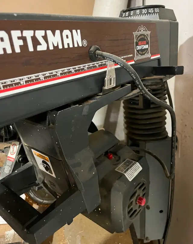 Craftsman Radial Saw - Photo 9