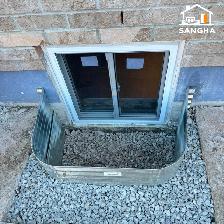 EGRESS WINDOW-LINTEL-WINDOW-WELL-CUT-INSTALL 226.883.2185