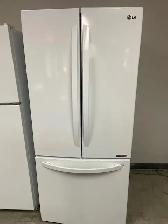Réfrigérateur blanc 30'' portes françaises LG