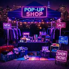 Pop up shopping