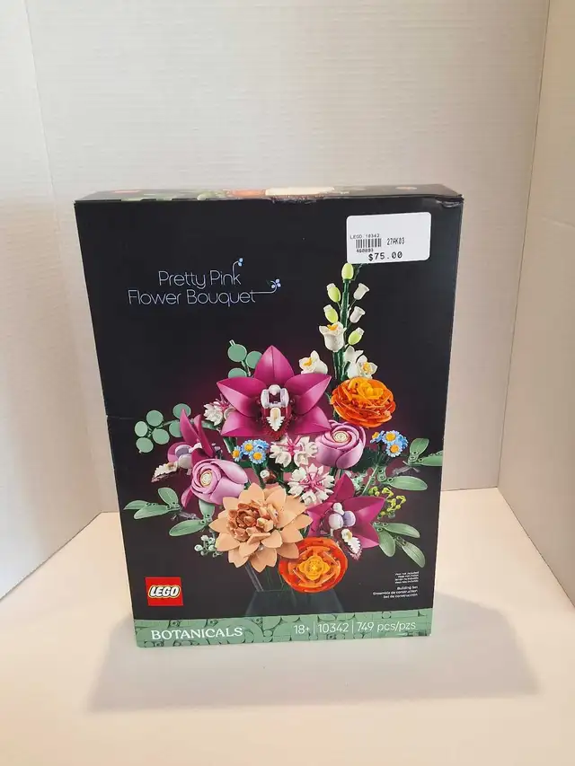 Pretty Pink Flower Bouquet LEGO