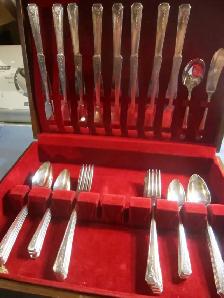 #57-88D  MILADY silverware set for 8 - Photo 2