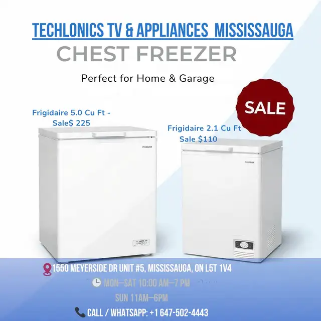 Sale offer on Freezers – Reliable Cooling, Cheap price's.