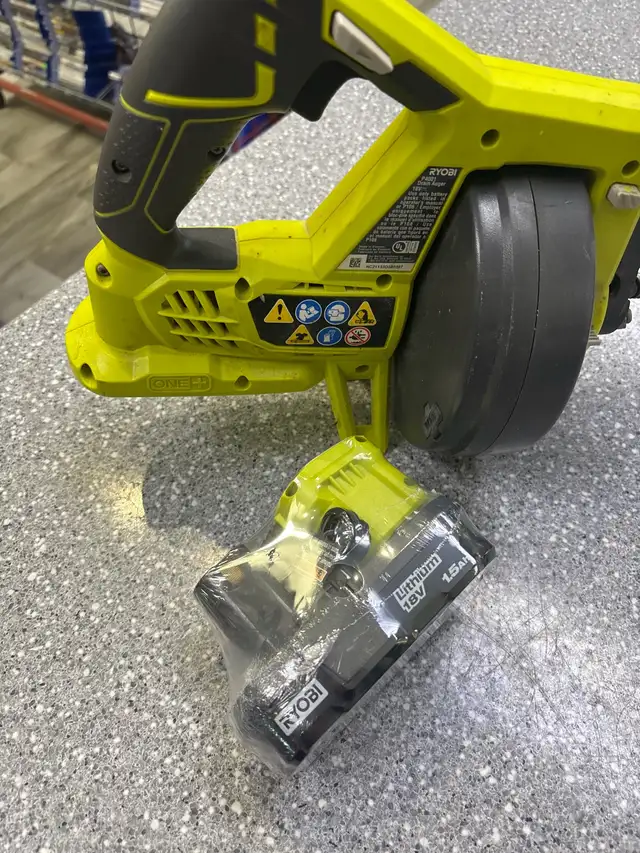 Ryobi P4001 18V Drain Auger Kit With Battery And Charger - Photo 3