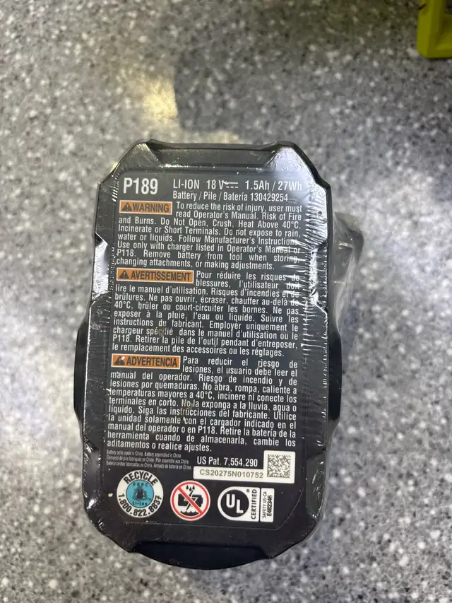 Ryobi P4001 18V Drain Auger Kit With Battery And Charger - Photo 4