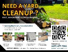 SPRING YARD CLEANUP – MARKHAM & GTA
