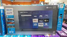 PHILIPS 43' ROKU TV FULL HD 4k TV