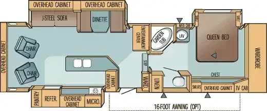 For Sale, Trailer on Seasonal Camp Site.