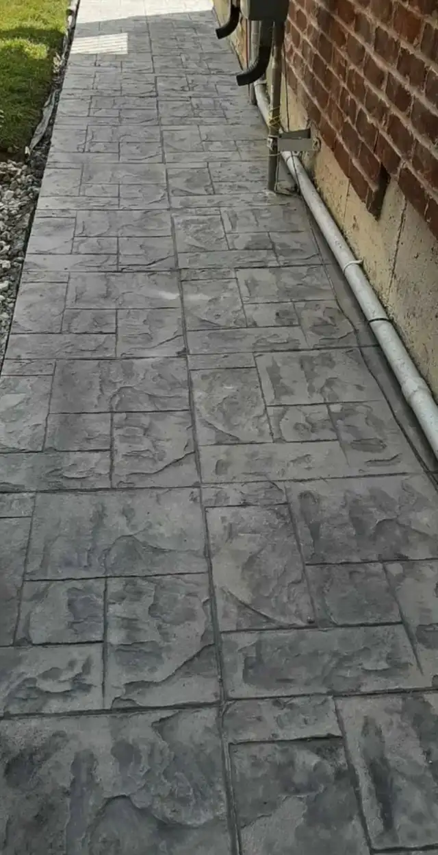 stamp pattern and fresh concrete free phone quote call me 64