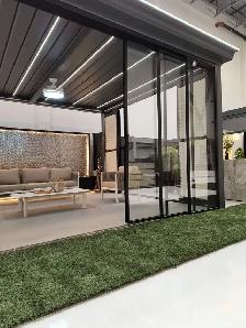 PERGOLA OUTDOOR KITCHEN BBQ