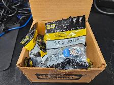 Hubbell HXJ CAT5e  Punch Down Wall Jack - Blue - Box Of 14