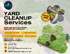 YARD CLEANUP SERVICES-Fast turnaround!