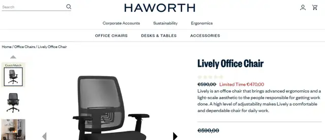 Haworth Lively Office Chair! - Photo 5