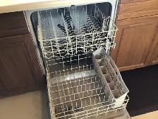 AMANA DISHWASHER, STAINLESS STEEL 6 MONTHS OLD