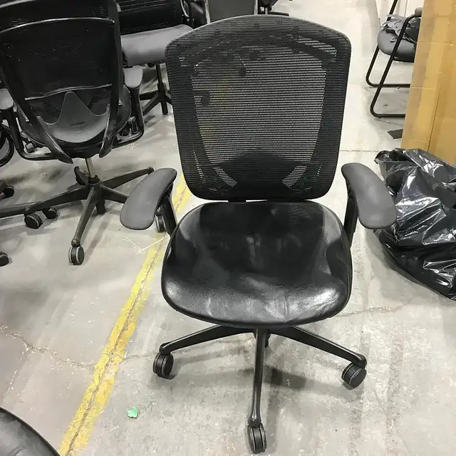 Teknion Leather Contessa Task Chair-Call Us Now!