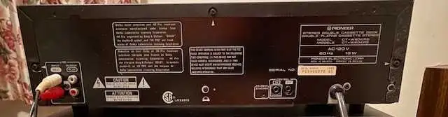 Pioneer CT-W604RS - Photo 3