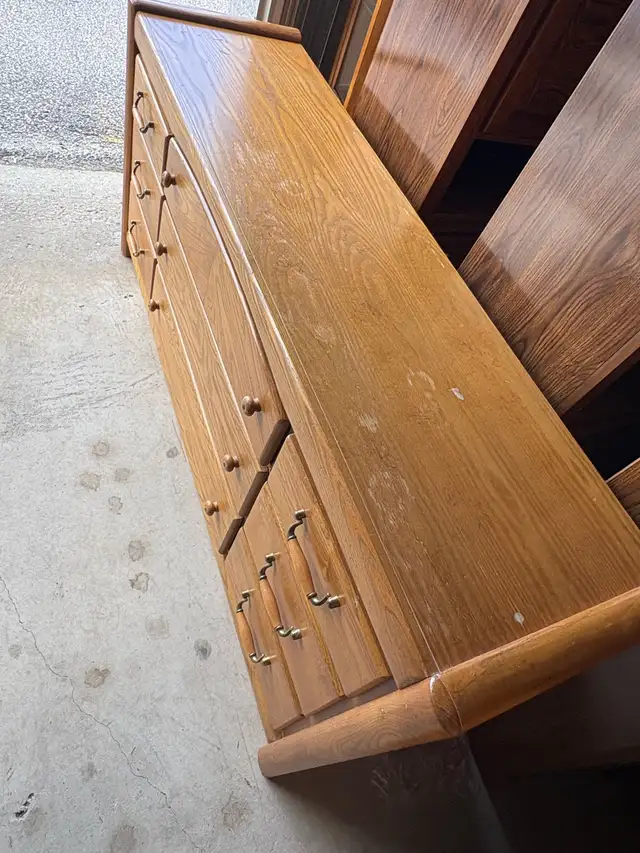 Free delivery used Wooden Dresser - Photo 4