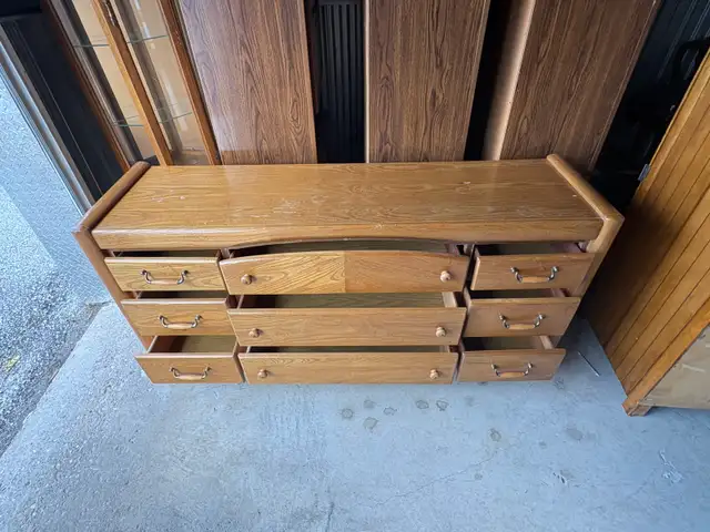 Free delivery used Wooden Dresser - Photo 5