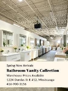 Bathroom Vanity Spring New Arrivals – Warehouse Prices!