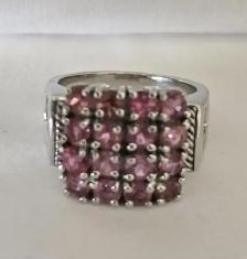 Gemstone Sterling Silver 925 Size 8 Ring