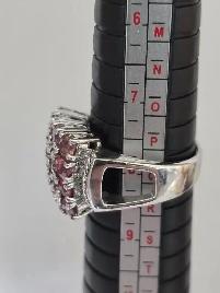 Gemstone Sterling Silver 925 Size 8 Ring - Photo 3