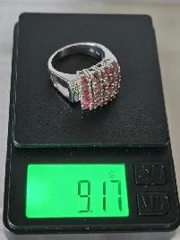 Gemstone Sterling Silver 925 Size 8 Ring - Photo 5
