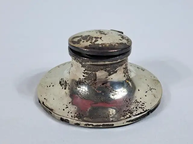 Sterling Silver Inkwell - Photo 2