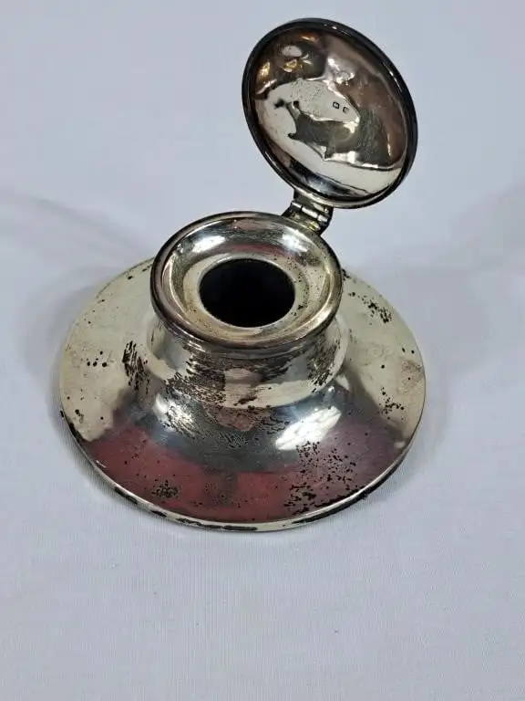 Sterling Silver Inkwell - Photo 3