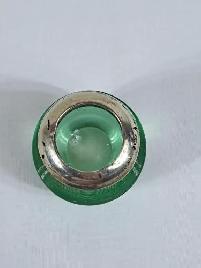 Vintage Sterling Silver Topped Glass Match Holder - Photo 2