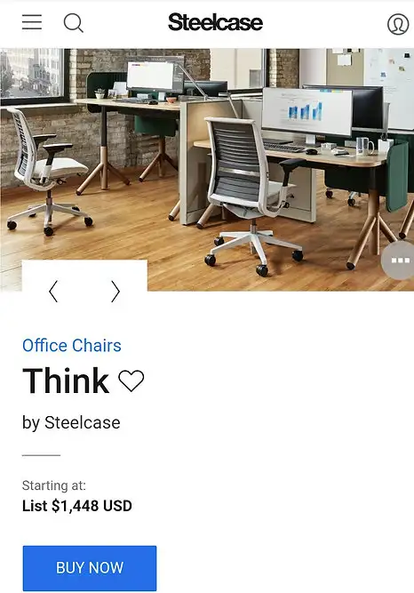 Steelcase Think Chair-Call Us Now! - Photo 3