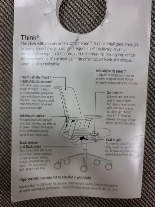 Steelcase Think Chair-Call Us Now! - Photo 7