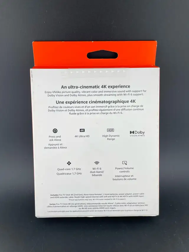 AMAZON FIRE TV STICK 4K NEW - Photo 2