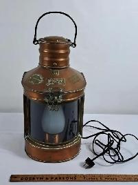 Vintage Nautical Electrical Stern Lantern - Photo 2