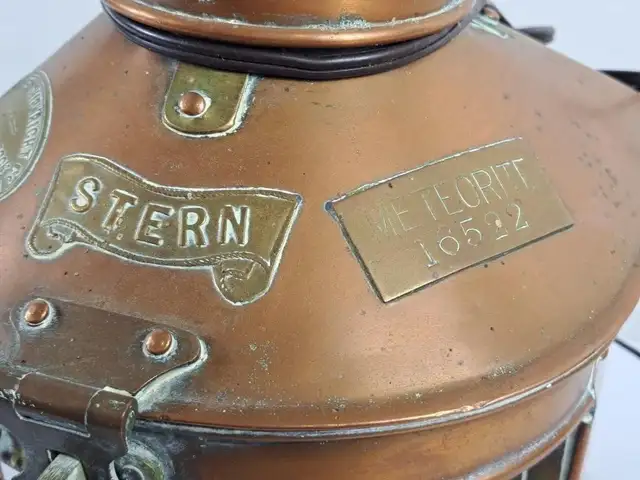Vintage Nautical Electrical Stern Lantern - Photo 4