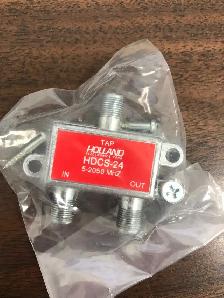 FREE TV CABLE Splitter (Coax) 2-Way, HDCS-24, 5-2050 MHz