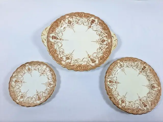 Lovely Antique 'Rena' Fine China - 58pcs - Photo 5