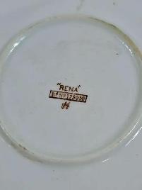 Lovely Antique 'Rena' Fine China - 58pcs - Photo 6