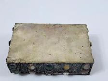 Vintage Metal Trinket Box w/Gemstones - Photo 5