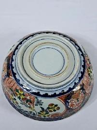 Gorgeous Large Japanese Imari Porcelain Bowl - Photo 4