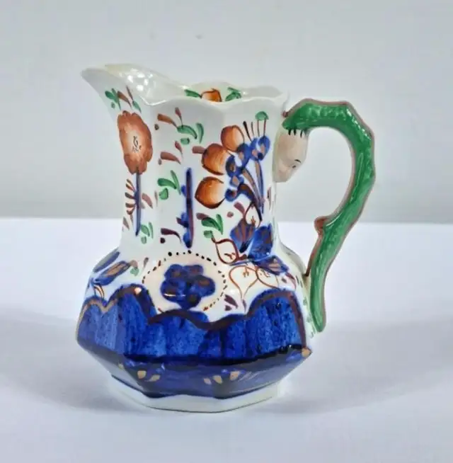 Antique Allerton's Gaudy Welsh Pitcher