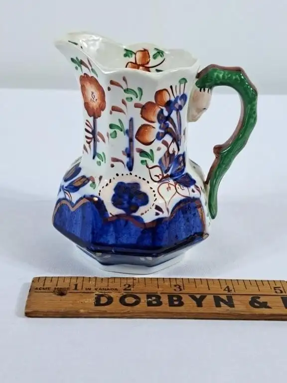 Antique Allerton's Gaudy Welsh Pitcher - Photo 4