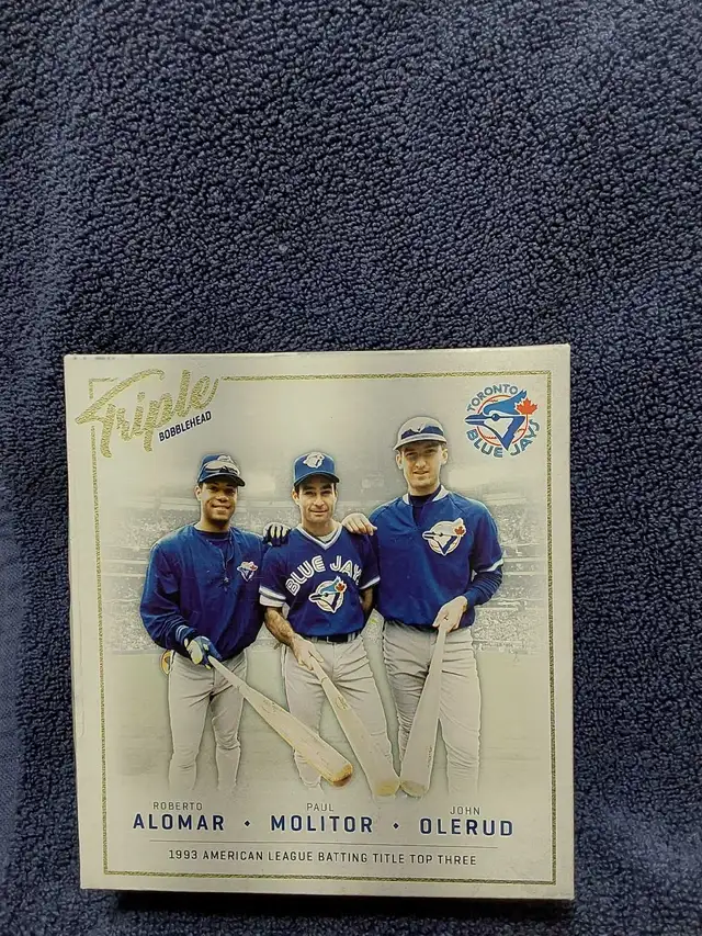 1993 American League Batting title top three Bobblehead