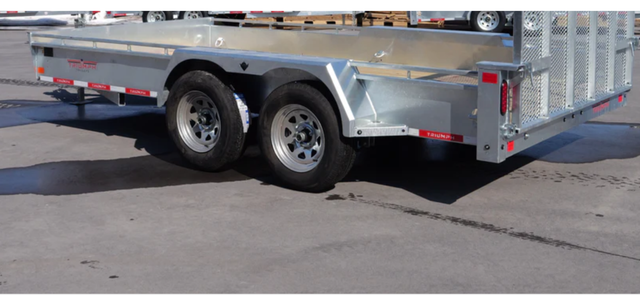 New Triumph 80x14 galvanized landscape trailer for sale