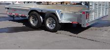 New Triumph 80x14 galvanized landscape trailer for sale