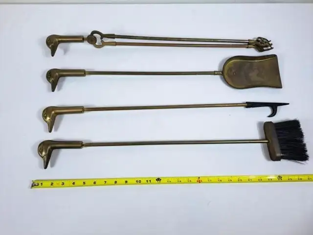 Brass Duck Theme Fireplace Tools - Photo 5
