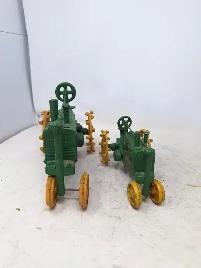 Pair of John Deere Cast Iron Tractors - Photo 3