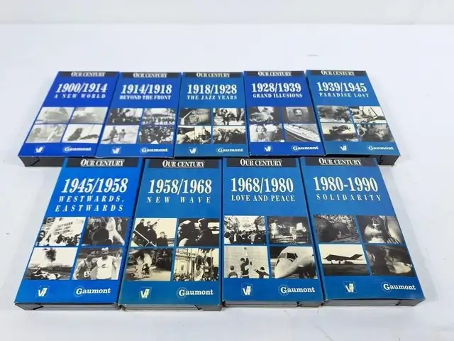 Our century 1900-1990 VHS Tapes