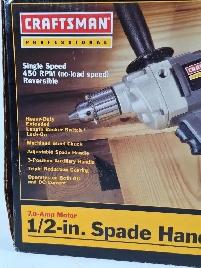 Craftsman 1/2' spade handle drill - Photo 2