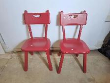 Bright Red Solid Maple Dining Table - Photo 6